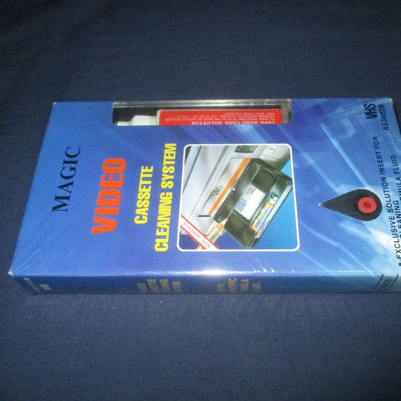 Magic Video Cassette Cleaning System VHS with Scientific Formula (Unopened) - Picture 3 of 3